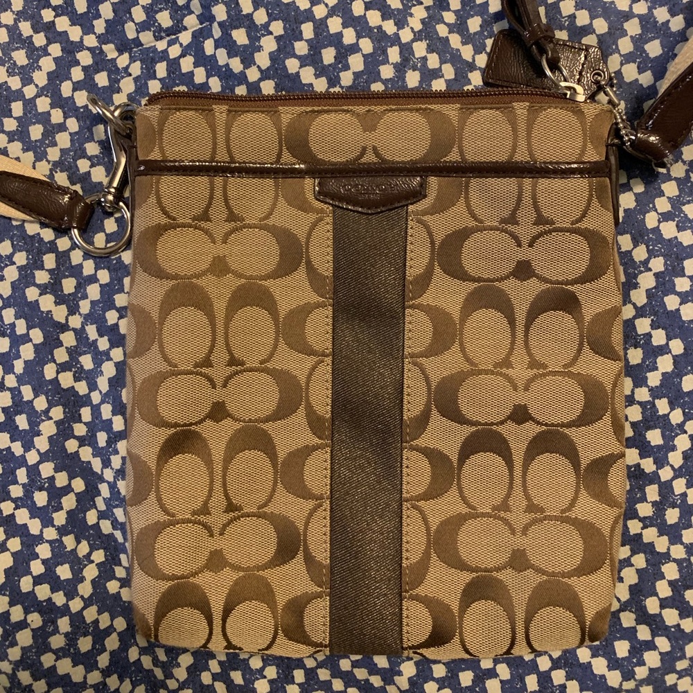 Coach cross body bag
